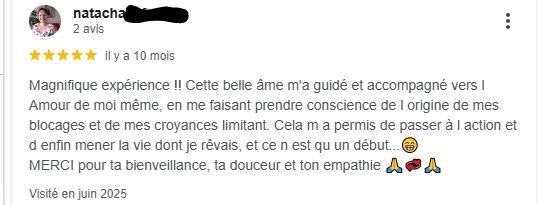 Avis natacha kinesiologie cabinet kinesiologie divatte sur loire