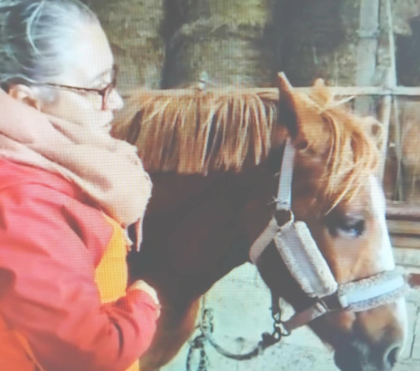 Sarah avec cheval